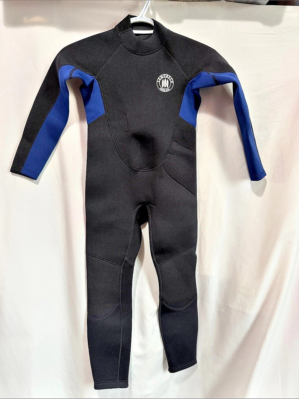 Lemorecn Wetsuit Black & Blue Size 8 NWT